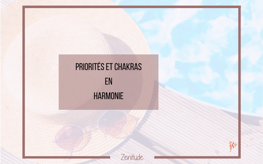 Votre calendrier en accord avec vos chakras