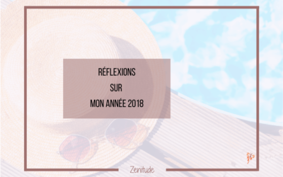 Réflexions sur 2018