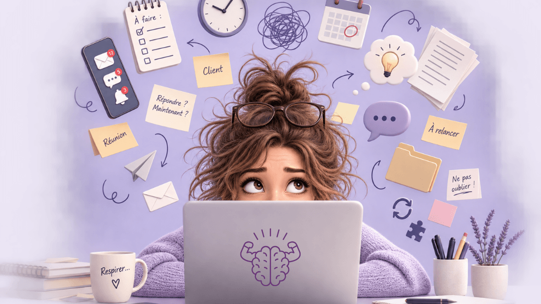 Fatigue mentale au travail face aux tâches et sollicitations quotidiennes